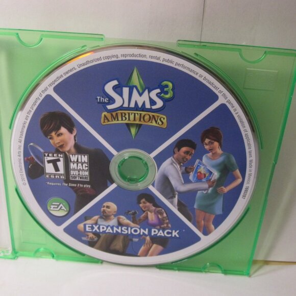 PC Video Game: The Sims 3 - Ambitions , Expansion Pack - Picture 1 of 2